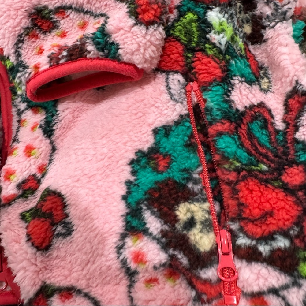 Pink Strawberry Shortcake Holiday Fleece Jacket - Picture 5 of 8